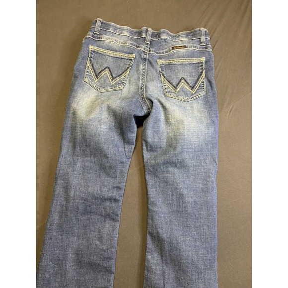 Wrangler Women's Ultimate Riding Jean Willow Mid-Rise Boot Cut Jeans Size 13/34 - Picture 8 of 9